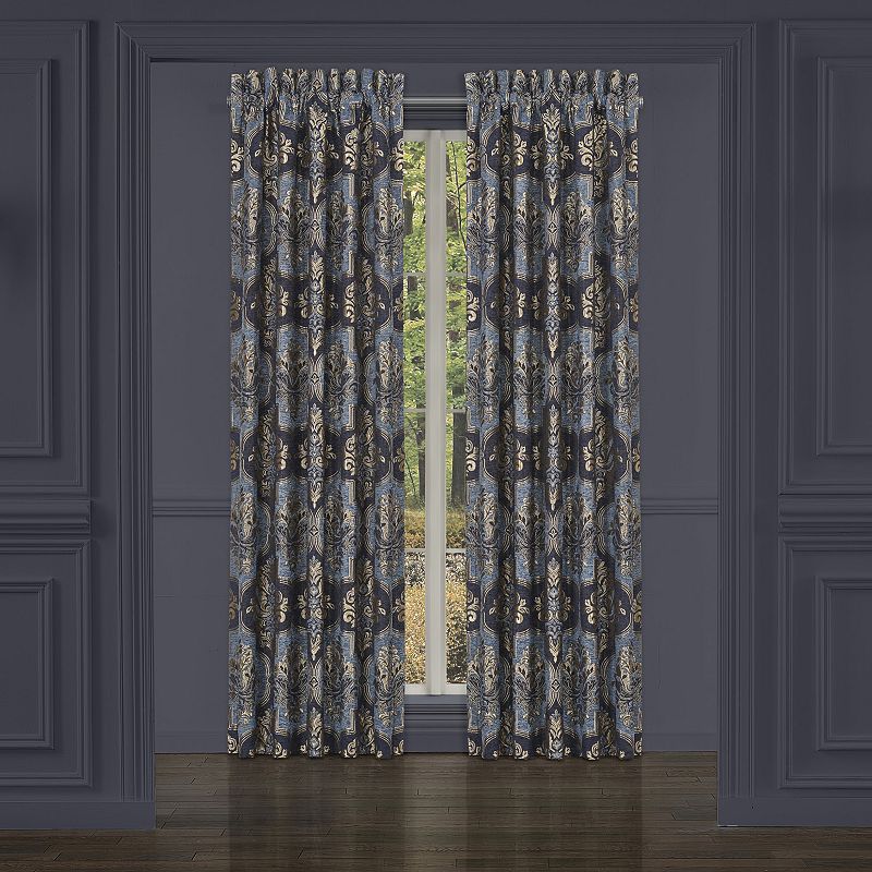 Five Queens Court Manila Set of 2 Window Curtain Panels