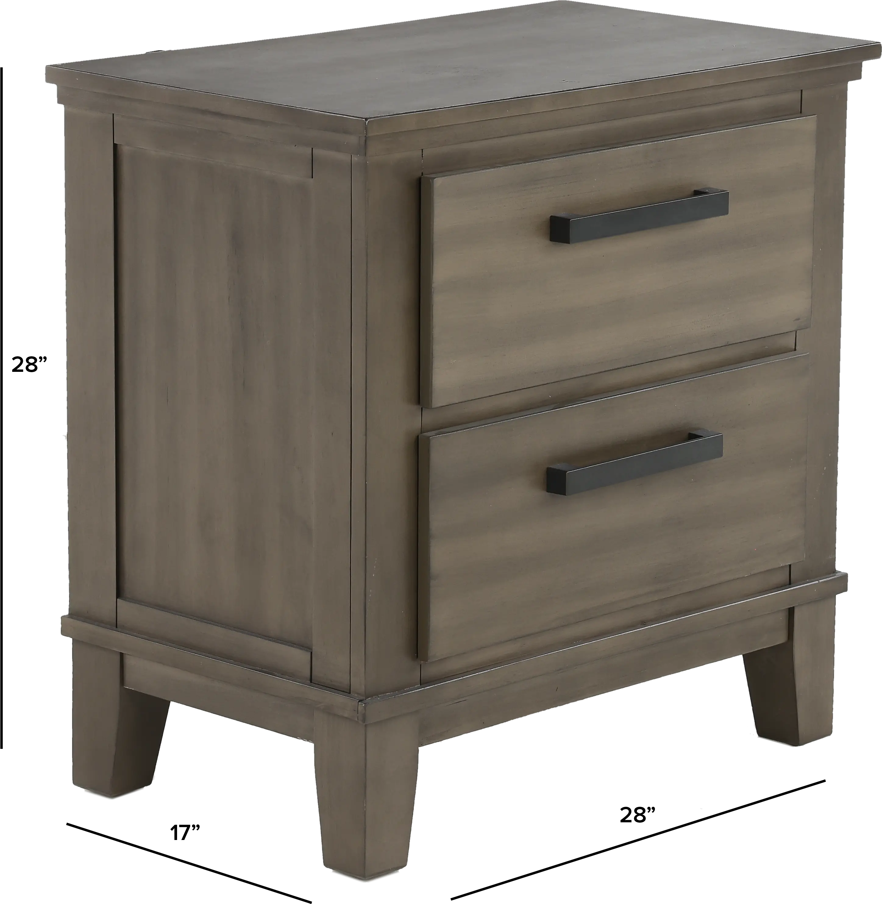 Jubilee Light Brown Nightstand