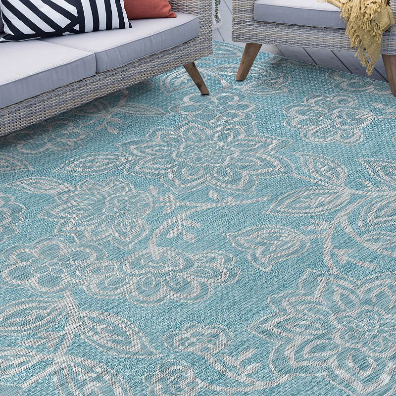 KHL Rugs Veranda Venice Floral Indoor Outdoor Rug