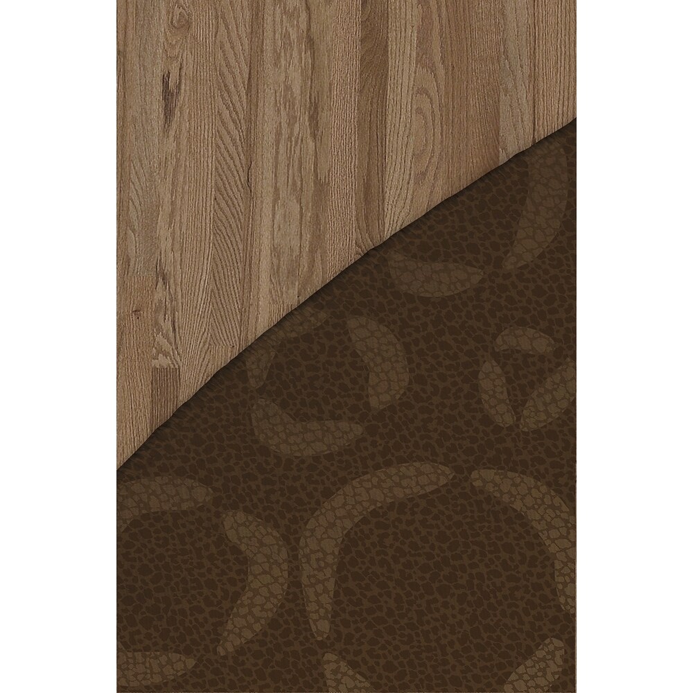 CHEETAH DOTS BROWN Kitchen Mat By Kavka Designs