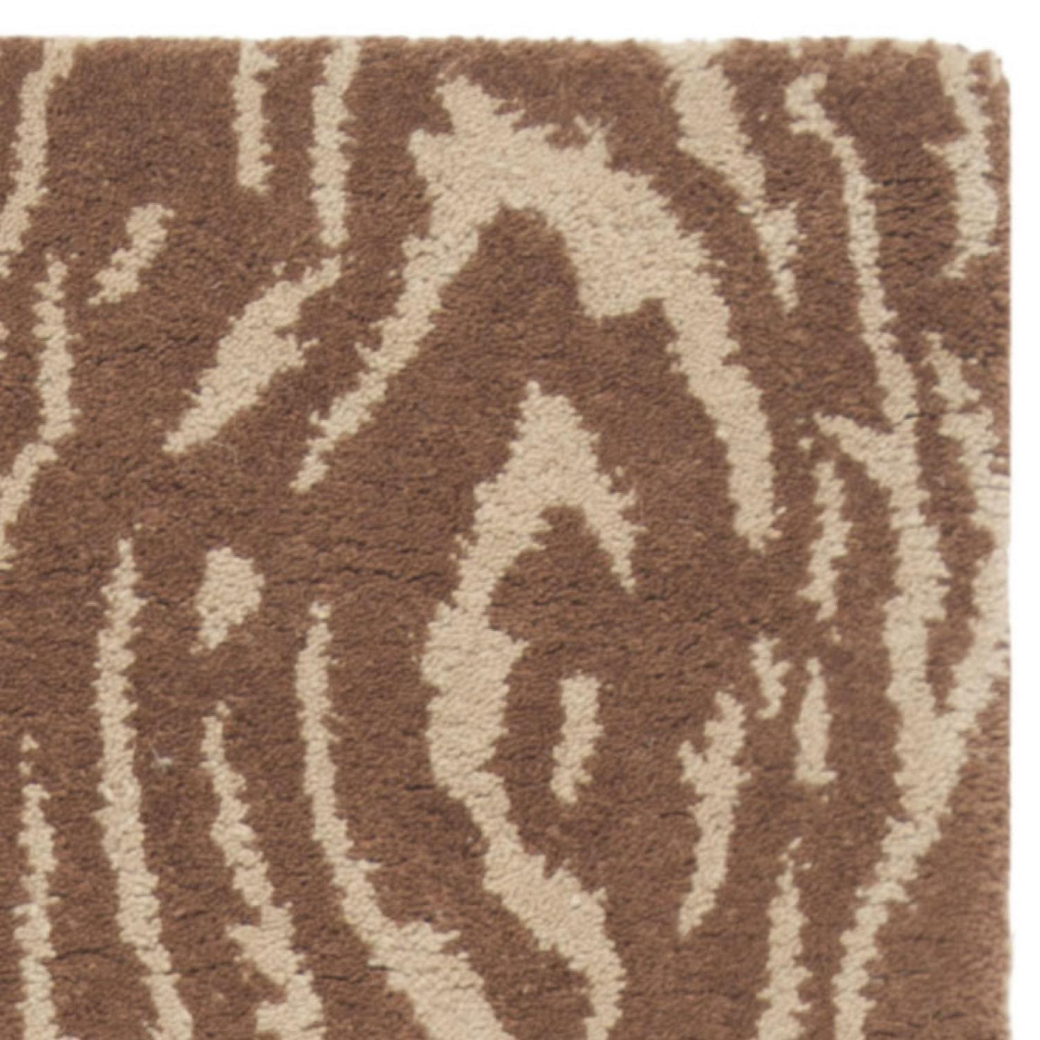 SAFAVIEH Martha Stewart Layered Faux Bois Woodworks Wool Area Rug Sequoia 58242 x 88242  Crowdfused