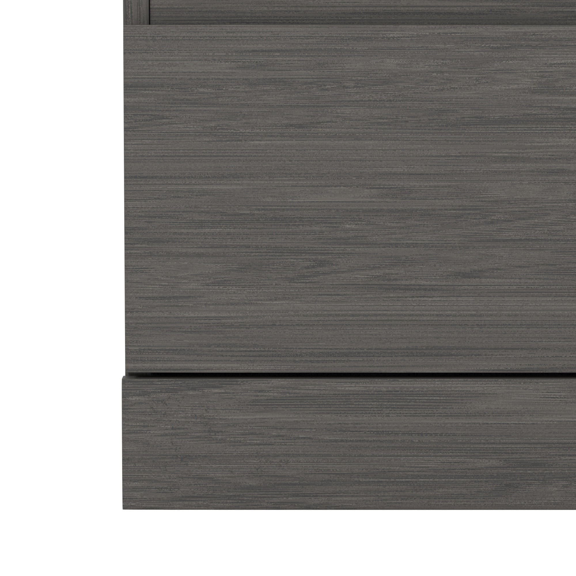 Brindle 4-Drawer Dresser, Gray Oak, by Hillsdale Living Essentials