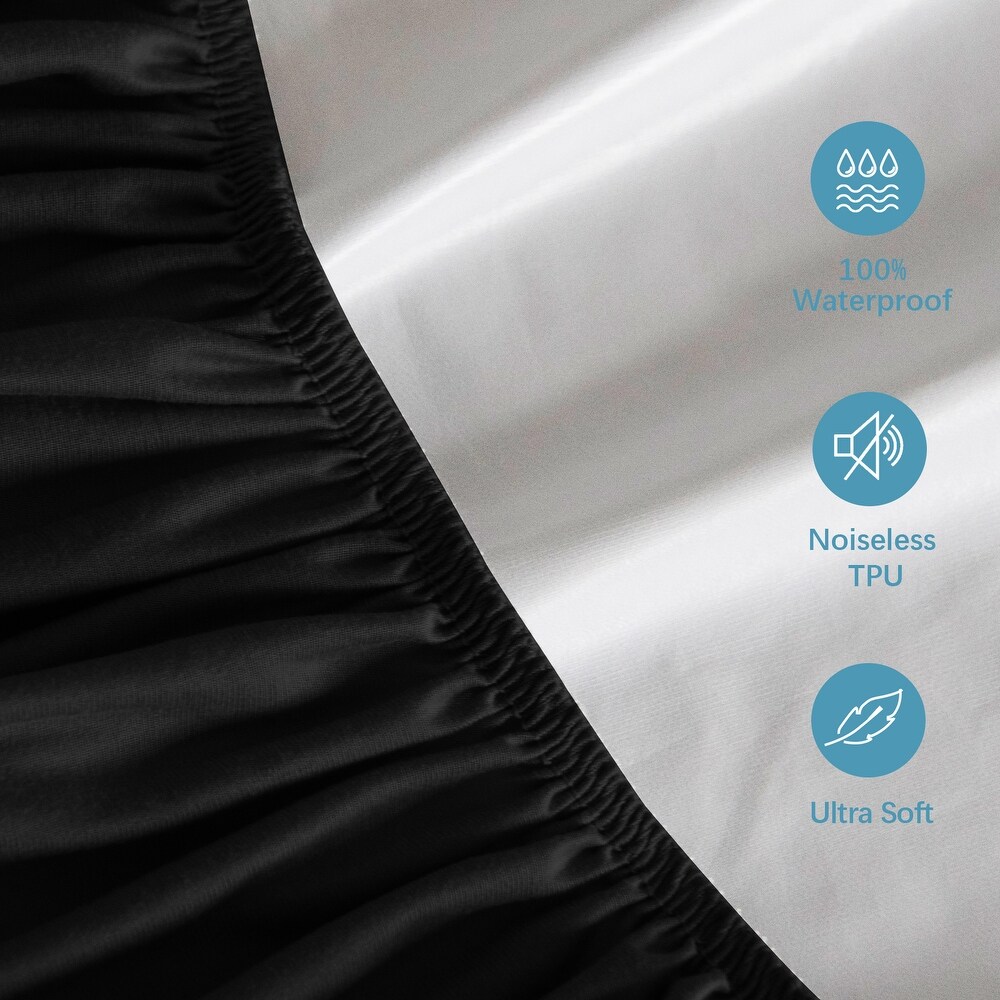 2 Pack Waterproof Mattress Protector by Biloban   White