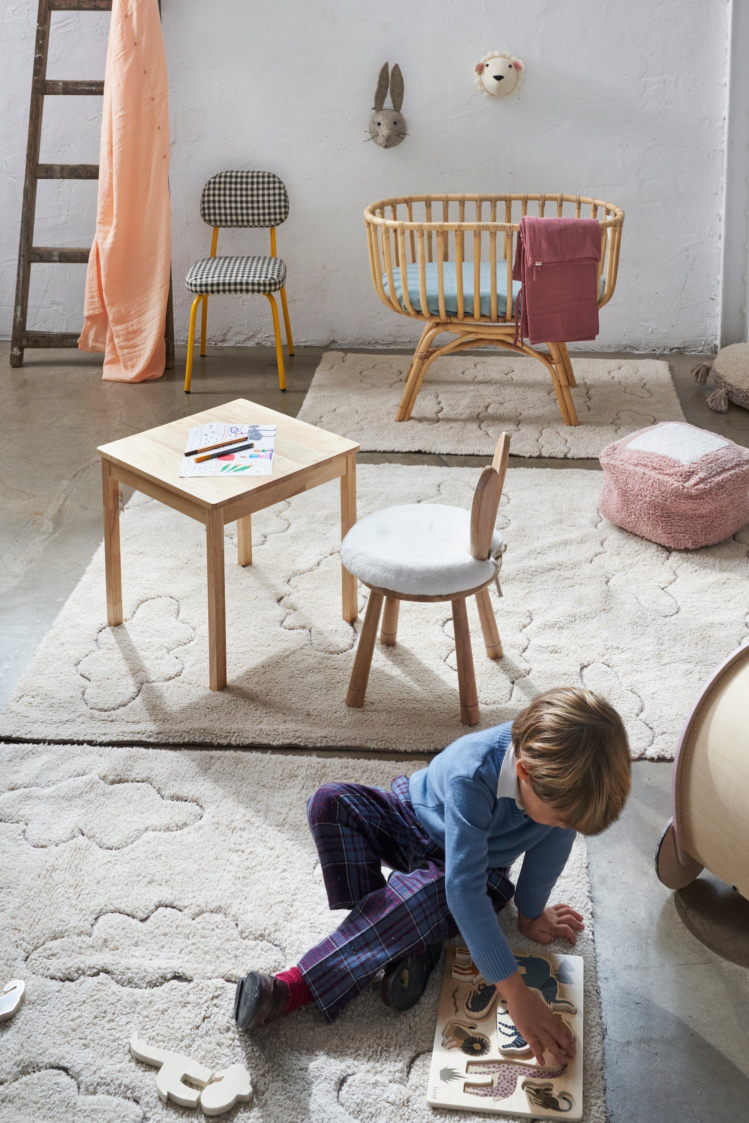 Rugcycled Clouds Rug