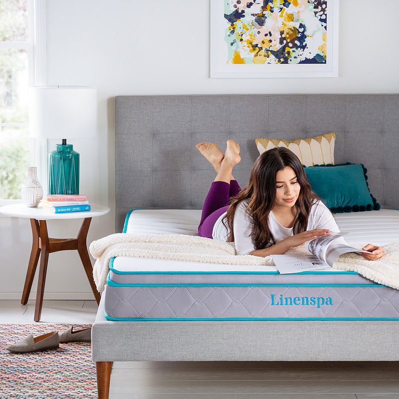 Linenspa Signature 8-in. Memory Foam Hybrid Mattress