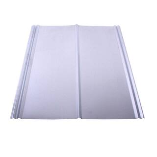 Fabral 26 in. x 12 ft. Galvanized Steel 5V Crimp Roof Panel 4737102000