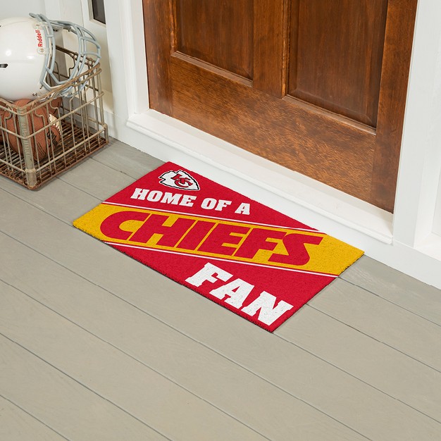 Evergreen Kansas City Chiefs Pvc Mat Color