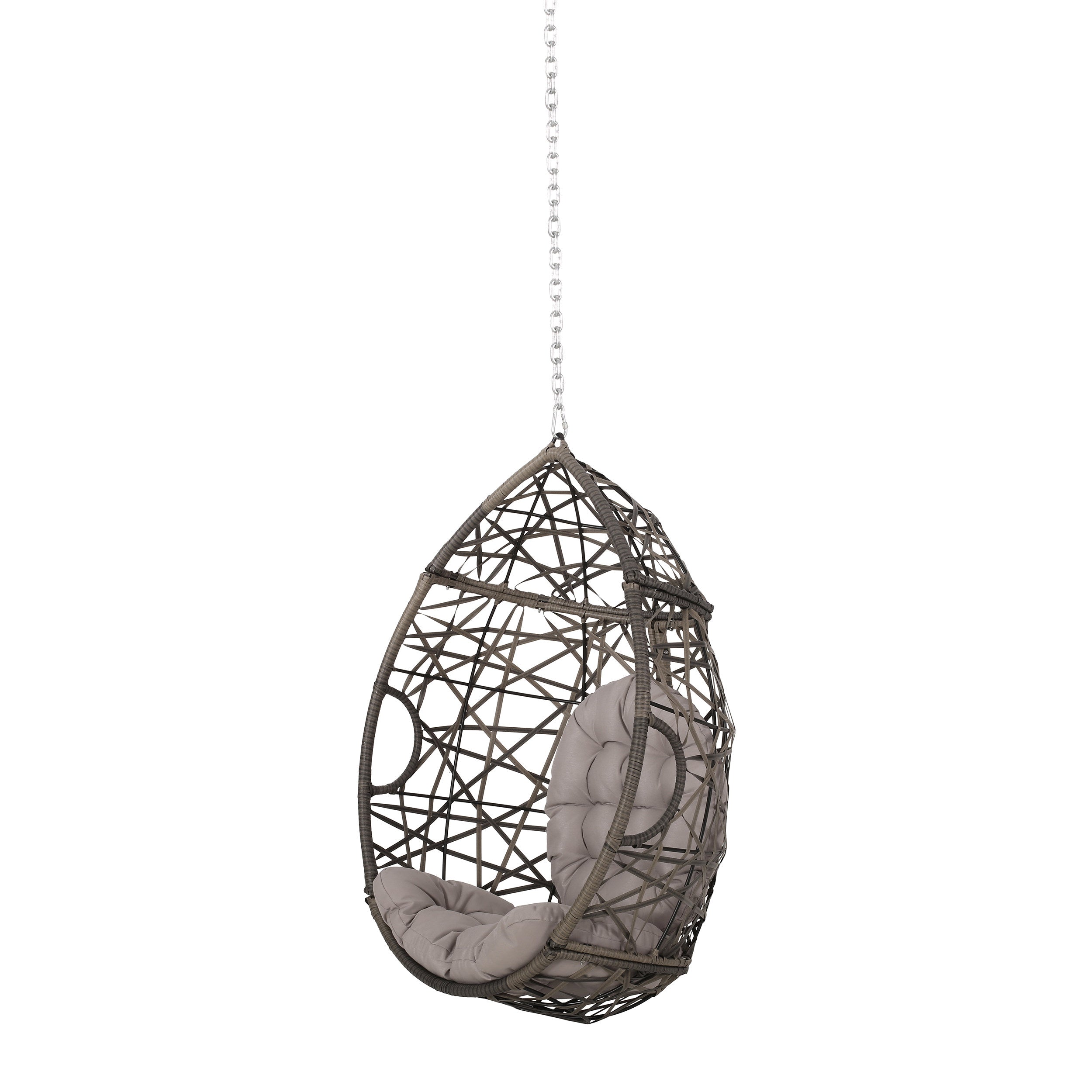 Layden Indoor/Outdoor Wicker Hanging Egg / Teardrop Chair (NO STAND)