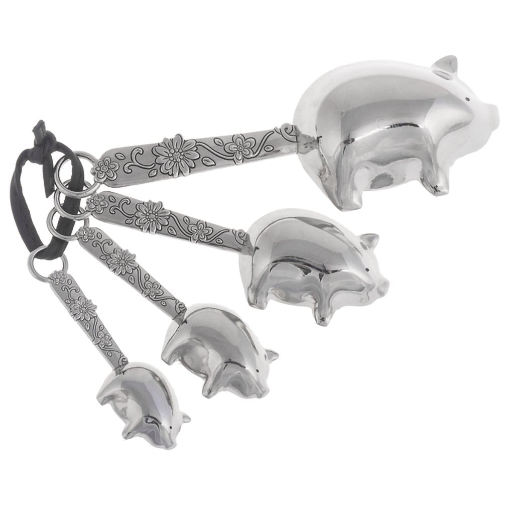 Ganz  Measuring Spoons - Pigs - Set of 4