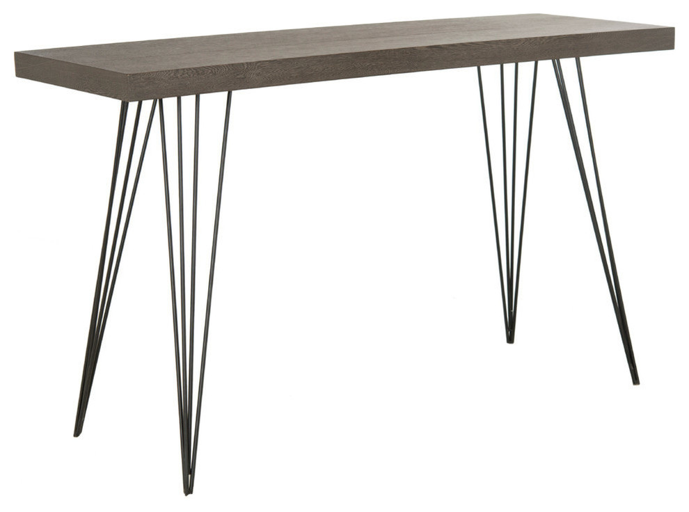 Safavieh Wolcott Lacquer Console   Industrial   Console Tables   by HedgeApple  Houzz