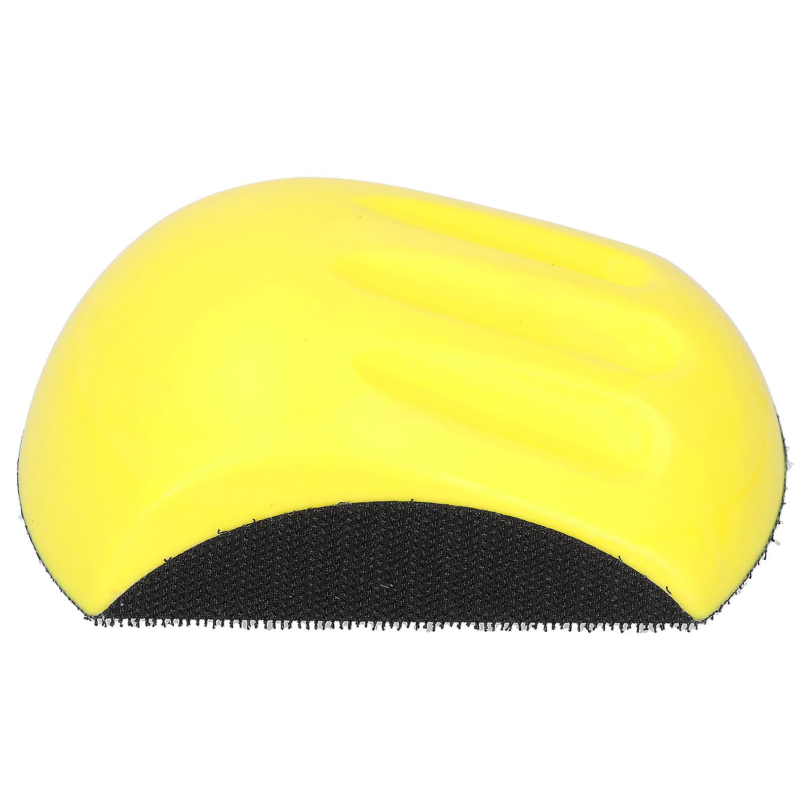 Hand Sanding Pad Hook And Loop Fastener Manual Handheld Grinding Block Polishing Disc5in 125mm