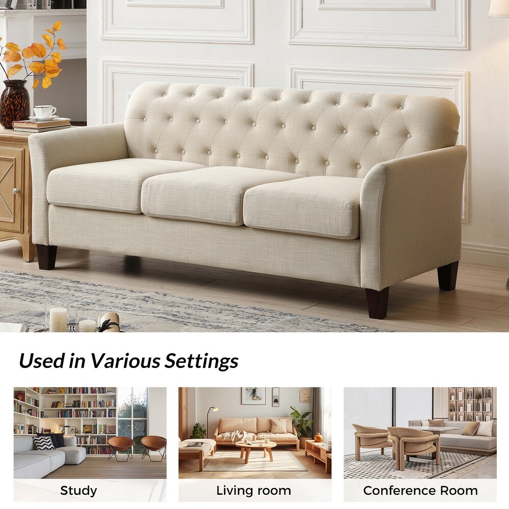 Julia Transitional Living Room Set with Removable Cushions by HULALA HOME