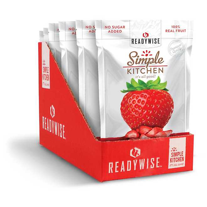 Wise Company Simple Kitchen Freeze-Dried Strawberries