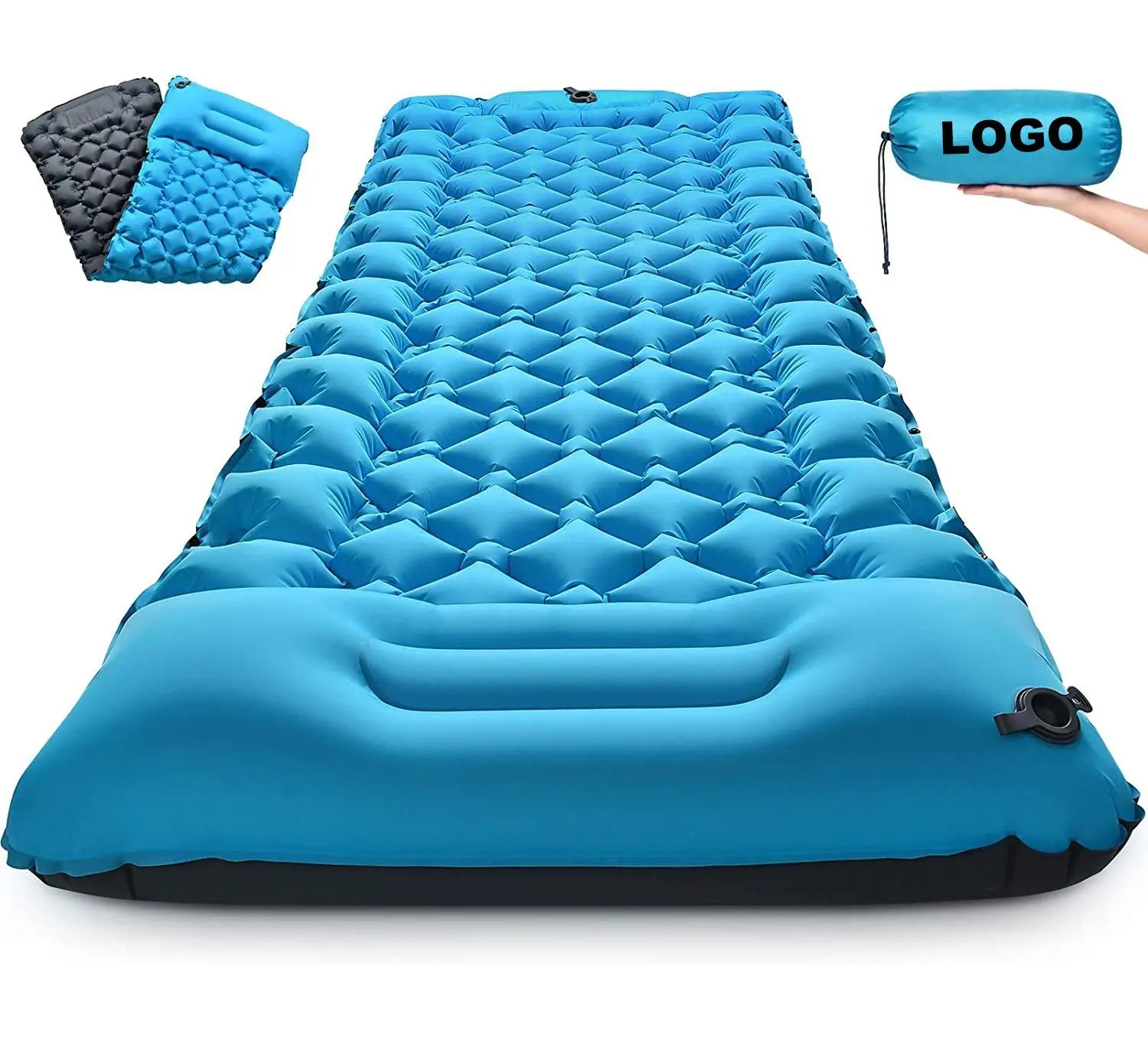 Factory High Quality Portable Camping Sleeping Mat Self Inflating Sleeping Pad Waterproof Mat Outdoor Camping Air Mattress