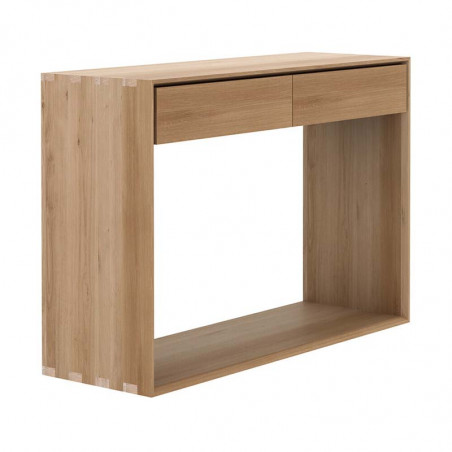 Console 120X40X85 cm en chêne Nordic Ethnicraft - Mobilier intérieur - Mobilier - GRIIN