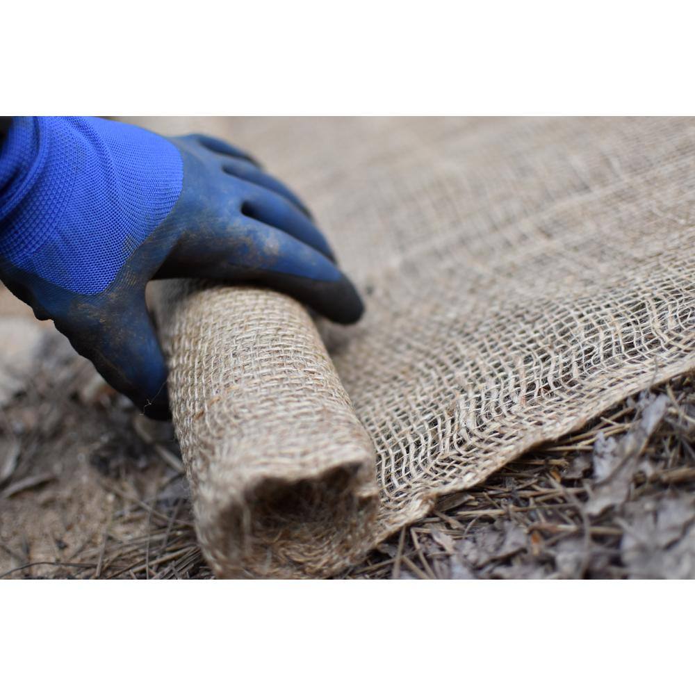 Vigoro 3 ft. x 24 ft. 100% Natural Burlap Landscape Fabric NMVB0324