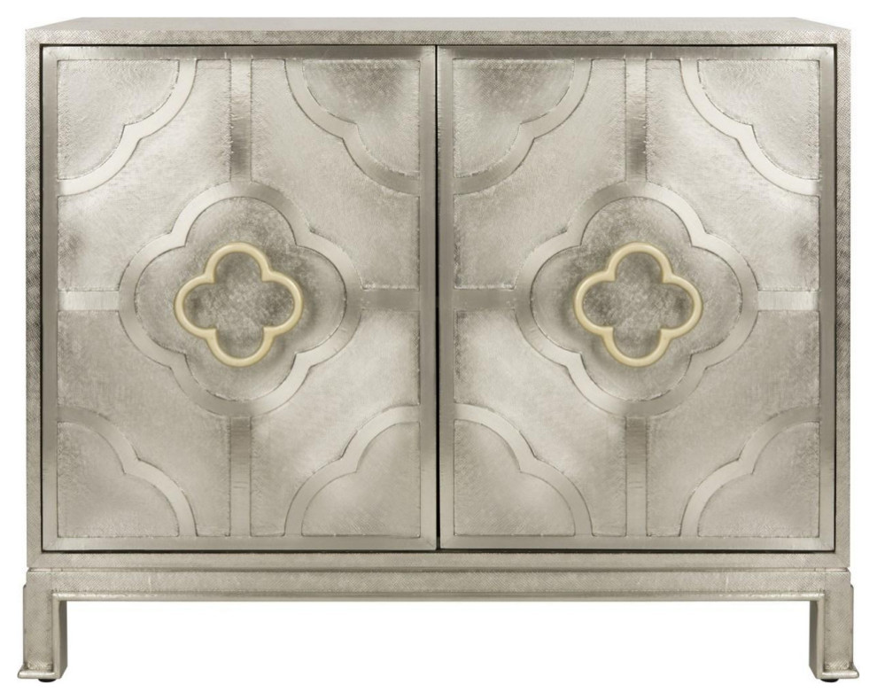 Collette Metal Chest   Contemporary   Accent Chests And Cabinets   by Rustic Home Furniture Deco  Houzz