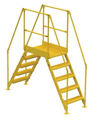 Vestil COL 5 46 23 cross over ladder 5 step 48 h 2...