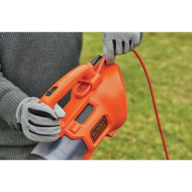 Black amp Decker Bebl750 9 Amp Compact Corded Axial Leaf Blower