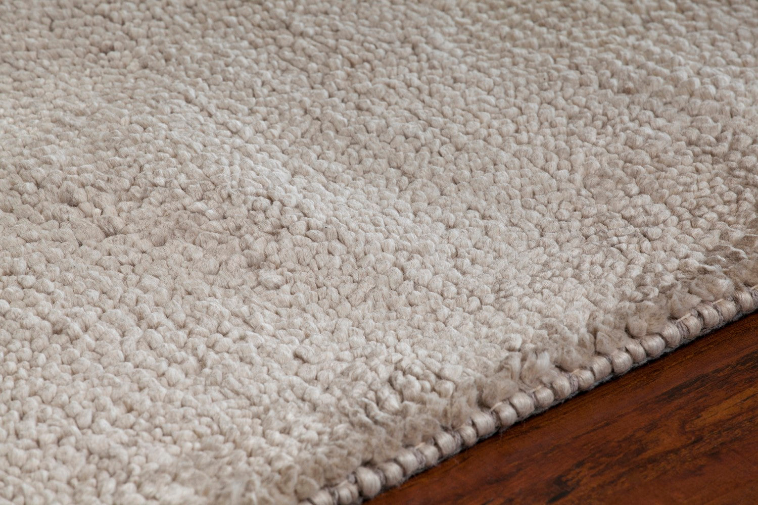 Mae Beige Hand Woven Rug