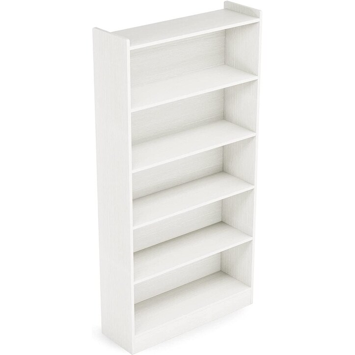 6 Tier Open Bookcase  72 inch Large Tall Bookshelf with Storage Shelve