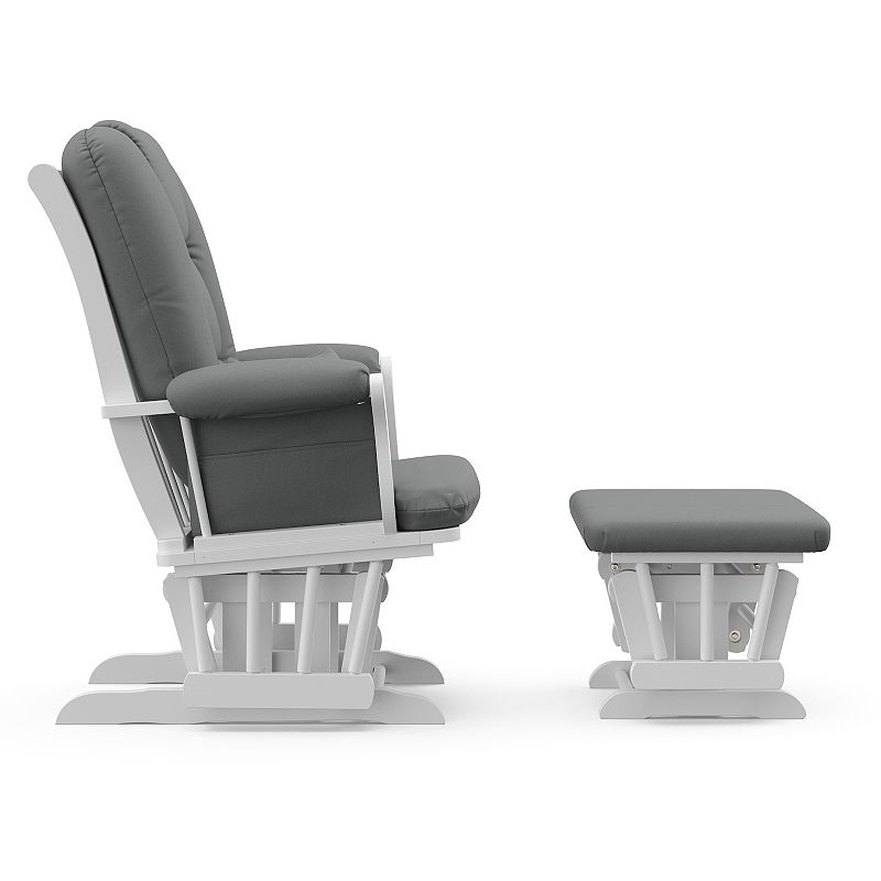 Storkcraft Tuscany Glider Chair and Ottoman