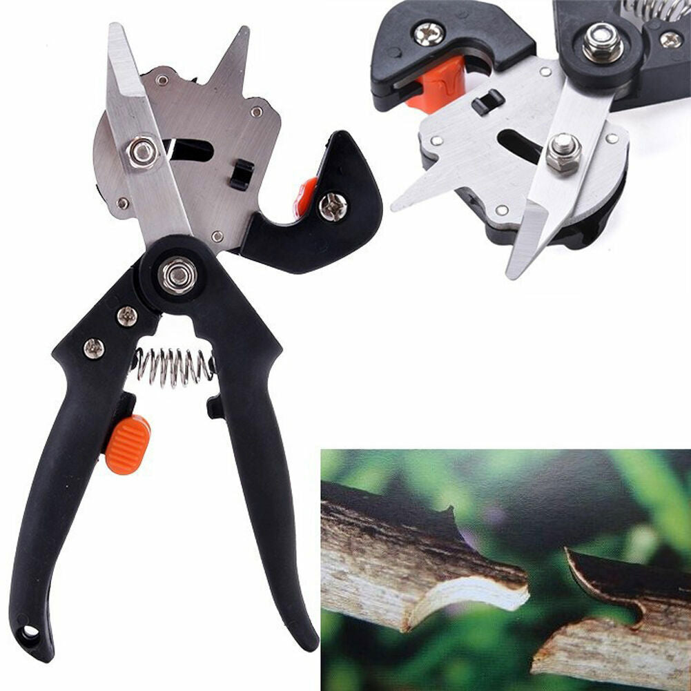 Garden Fruit Tree Pro Pruning Shears Scissor Grafting cutting Tool + 2 Blade New