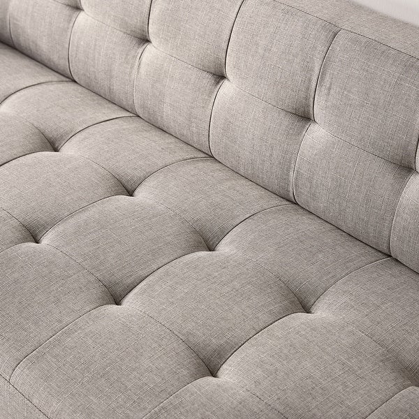 Zinus Priage Oatmeal Grey Semi-firm Sofa