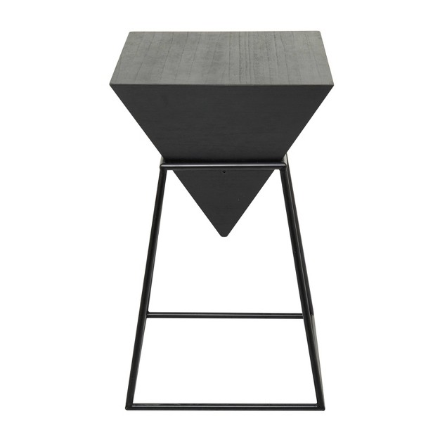 Modern Metal Accent Table Olivia amp May