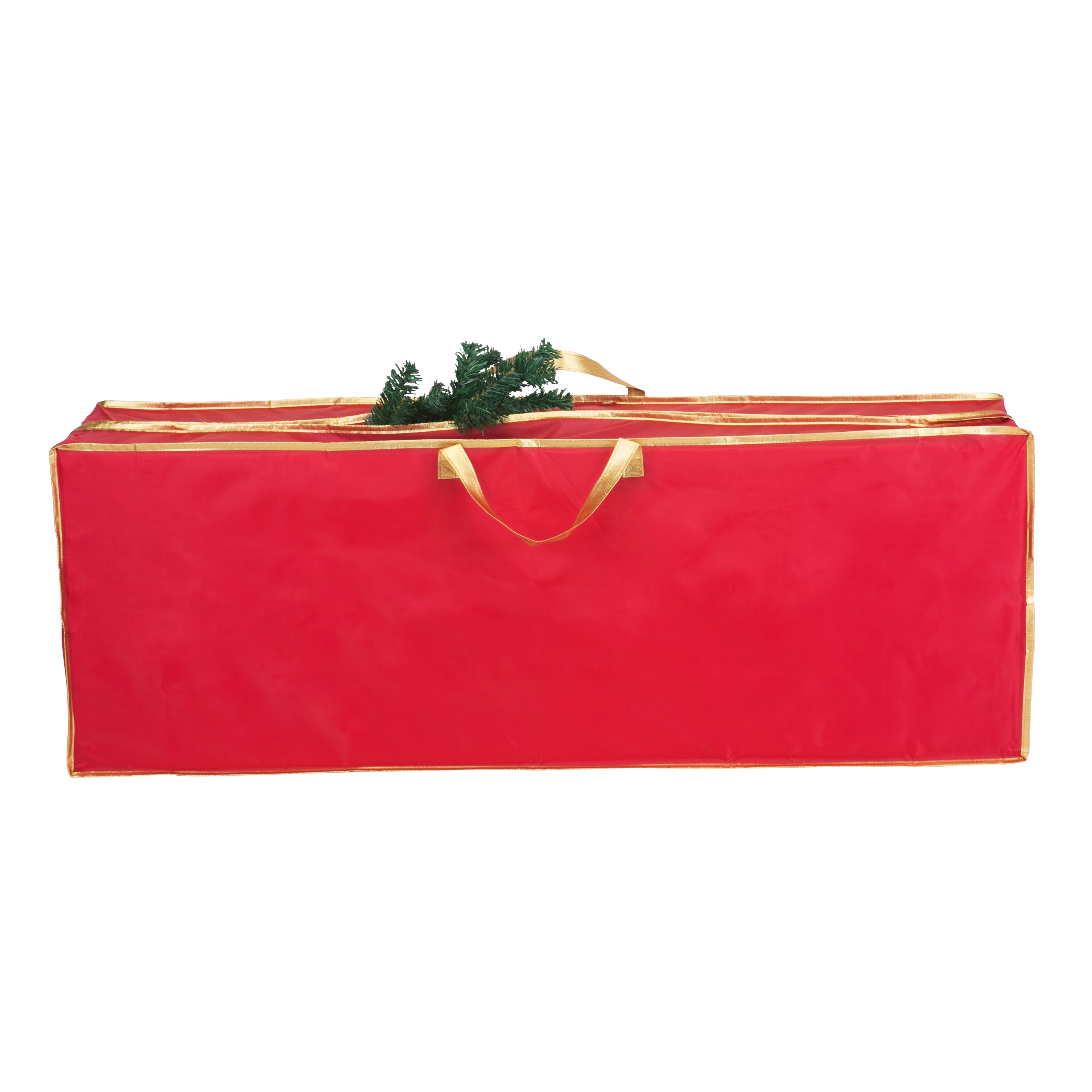 Simplify Holiday Christmas Tree Storage Bag up to 6ft in Red Nonwoven