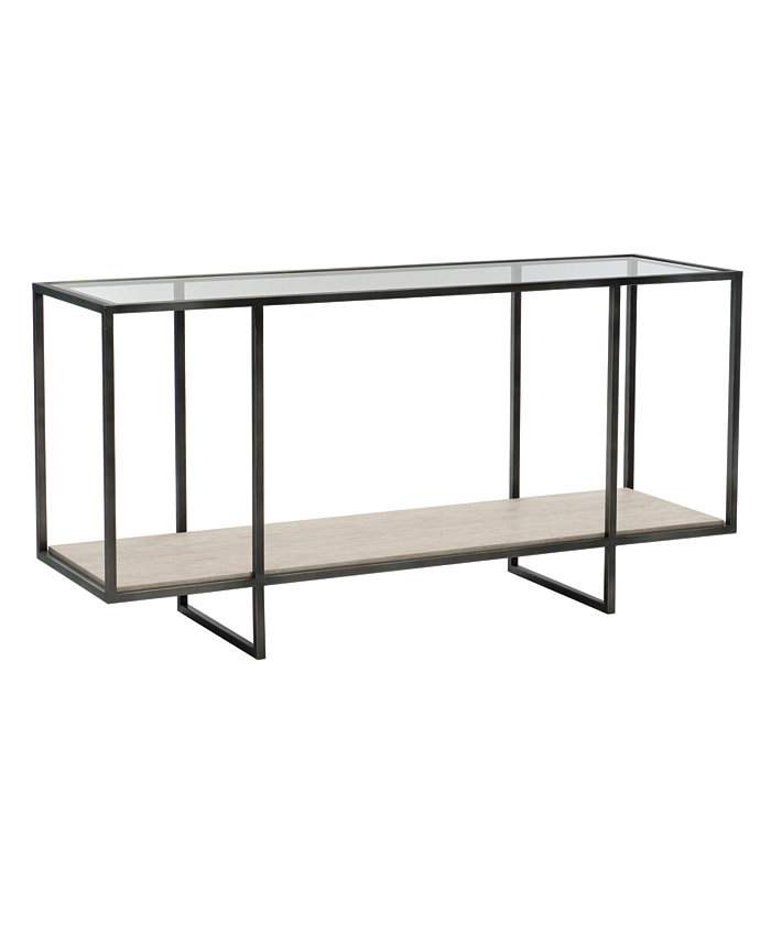 Bernhardt Harlow Metal Console Table