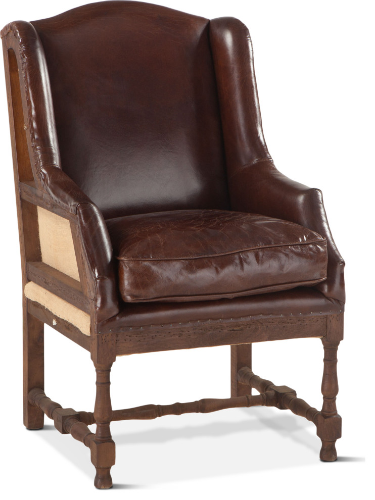 Charles Armchair   Traditional   Armchairs And Accent Chairs   by HedgeApple  Houzz