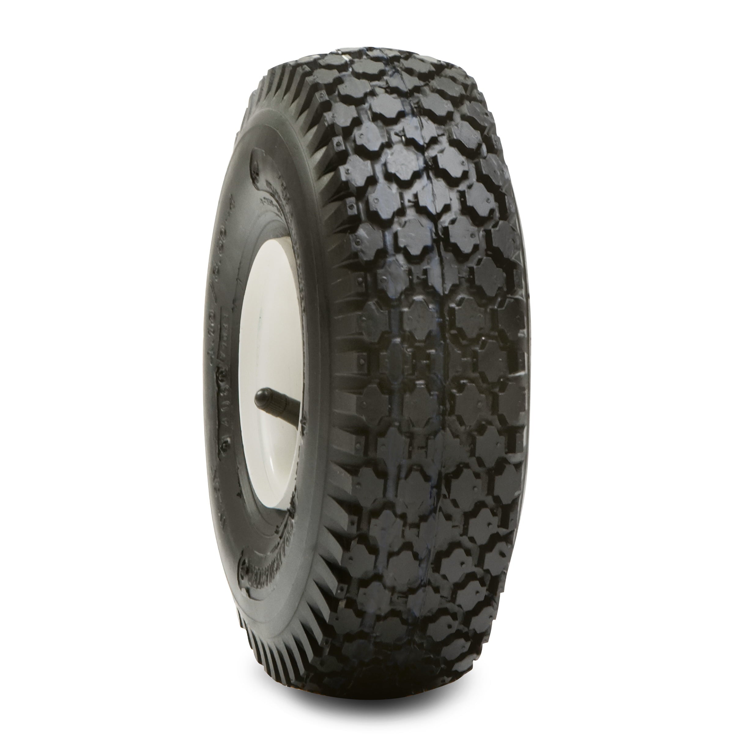 Greenball Stud 4.10/3.50-6  4-Ply Rated Lawn and Garden Tire; 1 Tire， No Wheel