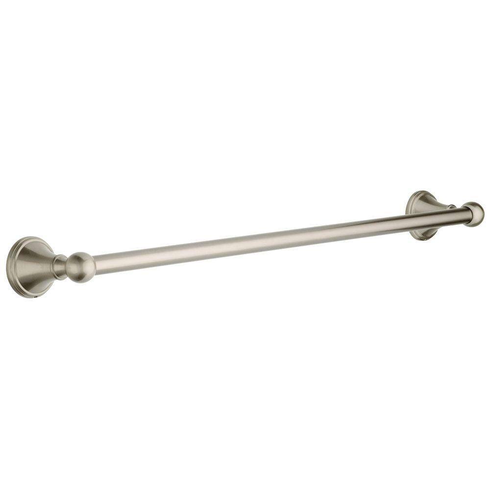 Delta Crestfield 24 in. Towel Bar in SpotShield Brushed Nickel 138031