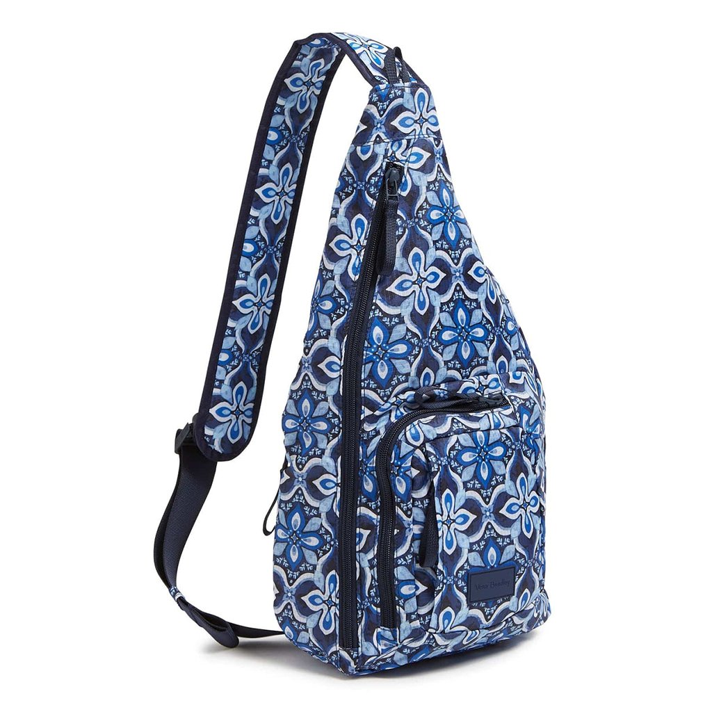 Vera Bradley  Sling Backpack in Raindrop Medallion