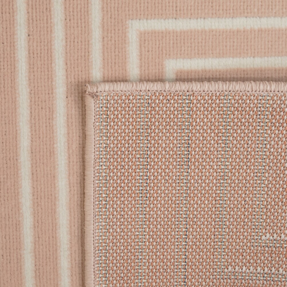 Paskal Geometric Striped Indoor/Outdoor Area Rug
