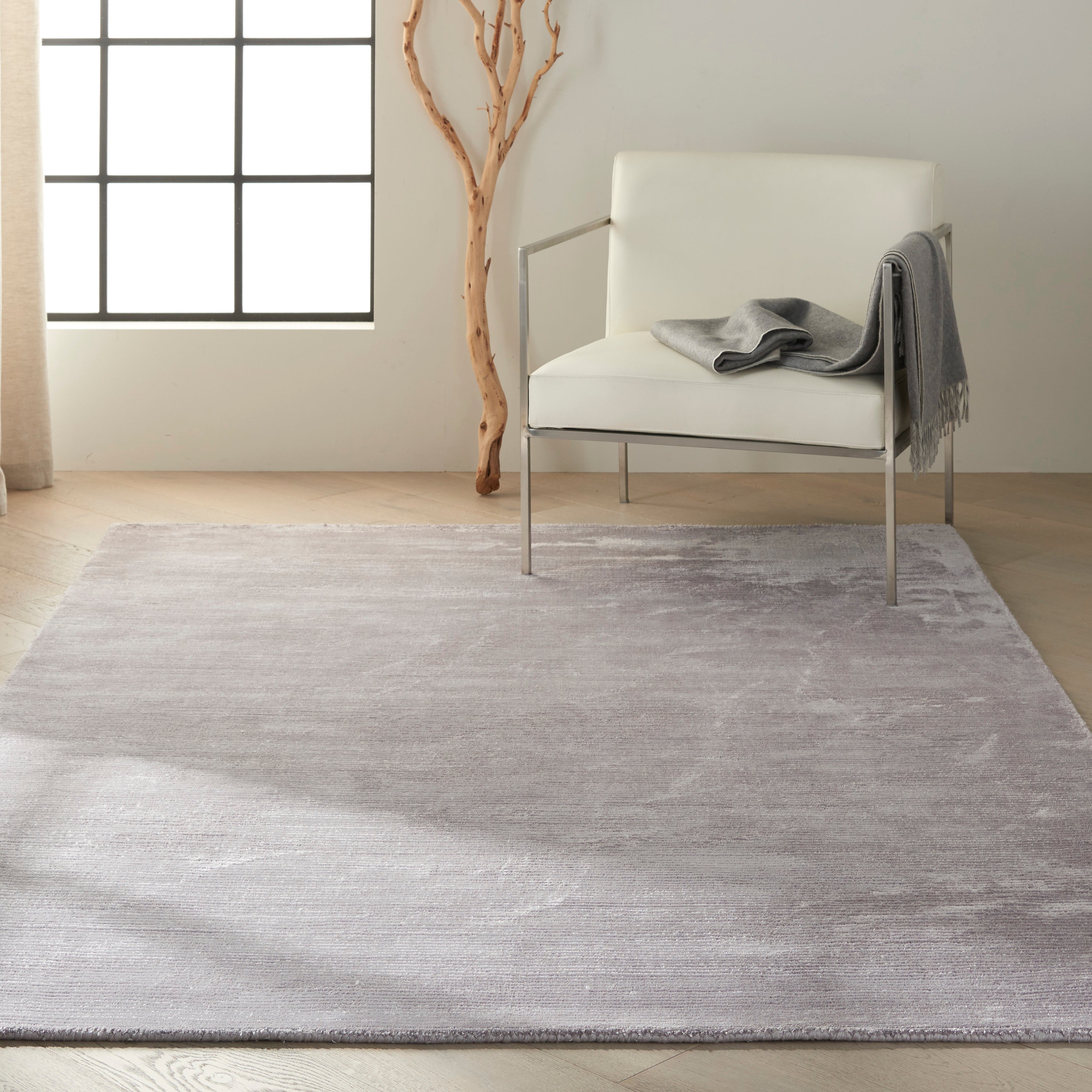 Lunar Platinum Rug