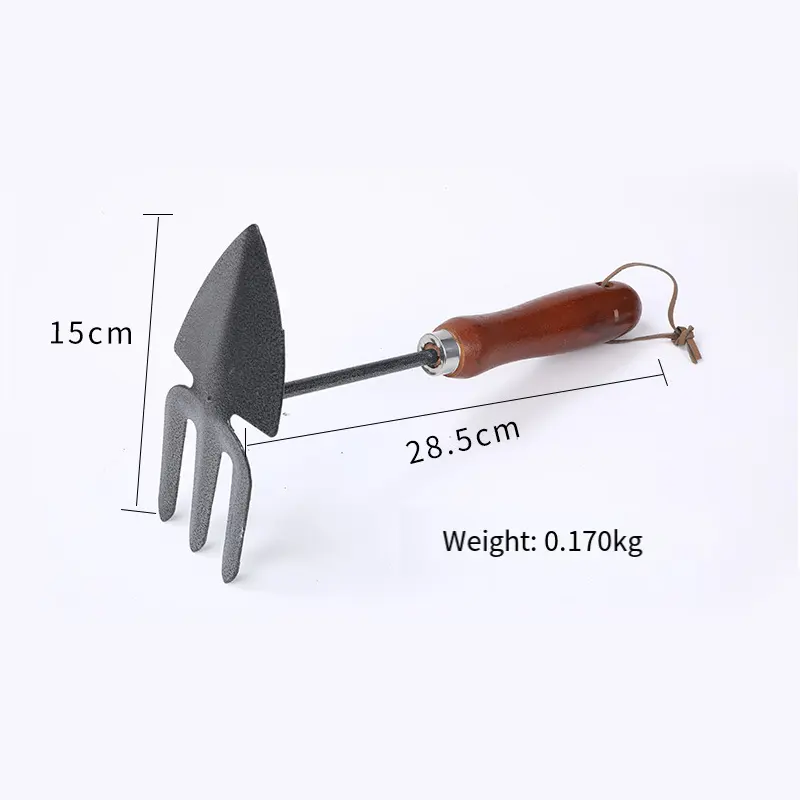 Support Collocation Wooden Handle Pure Garden Tools Set Mini Small Hand Garden Kids Tools Set