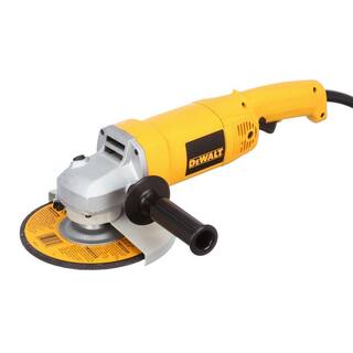 DW 13 Amp 7 in. Heavy Duty Angle Grinder with Bag and Wheels DW840K