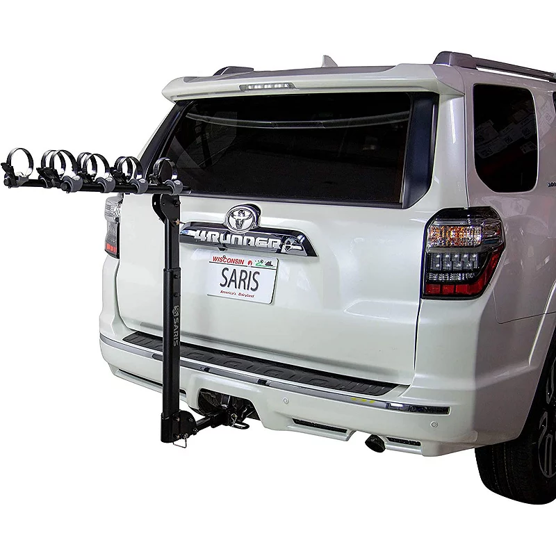 Saris Grand Slam Hitch Bike Rack， 4-Bike Rack for Cars