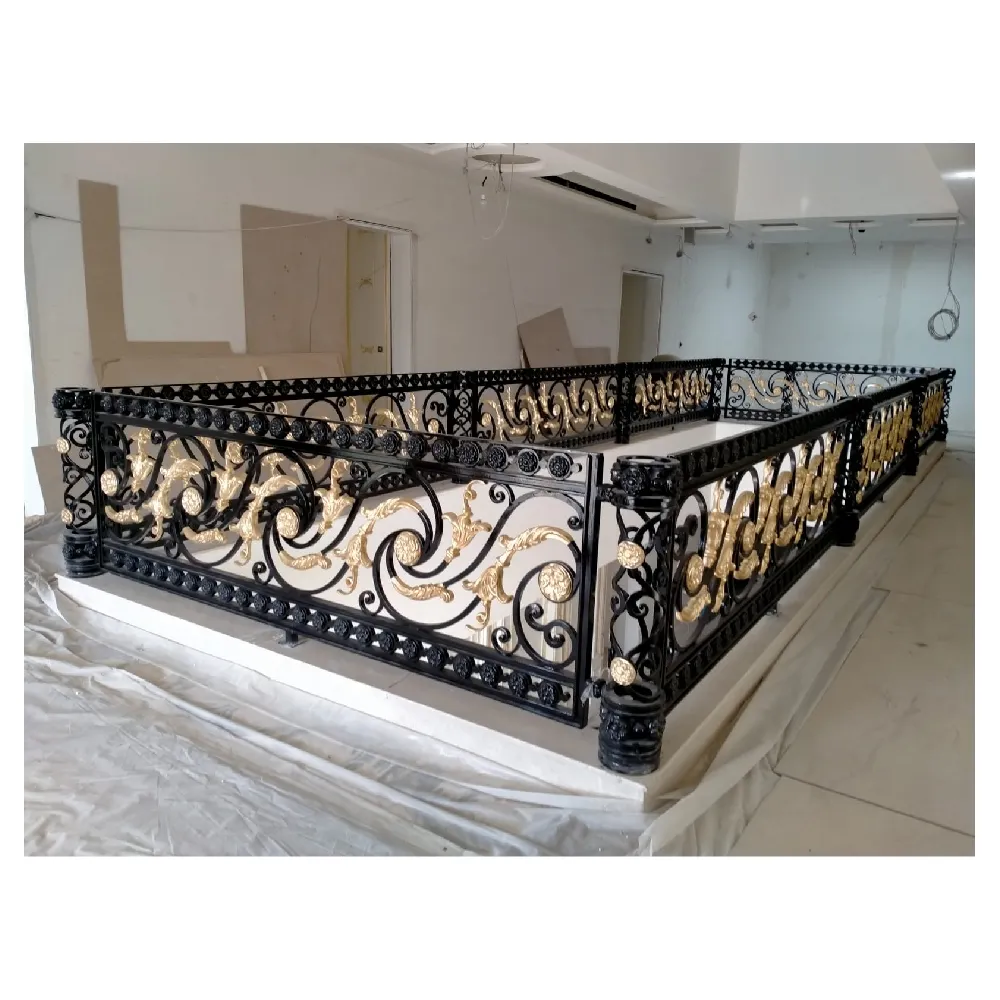 Wrouht Iron Balcony Models Application Wholesale Best Price Home Construction Decor Garden  High Quality Wrought Iron Dec