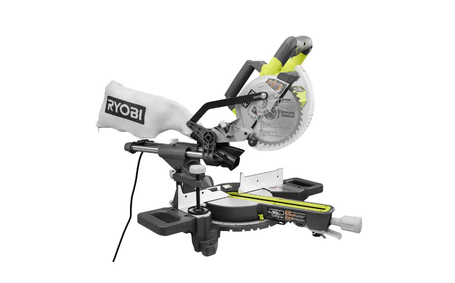 RYOBI TSS702 7-1/4 in. Compound Sliding Miter Saw