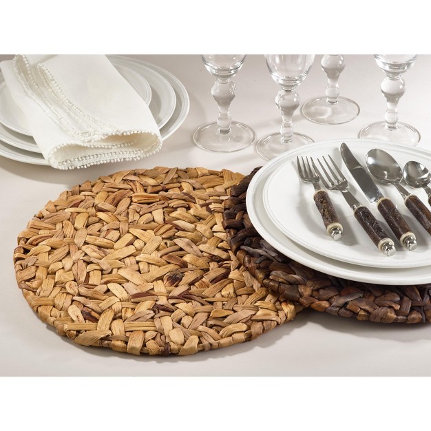 Saro Lifestyle Saro Lifestyle Woven Placemat set Of 4