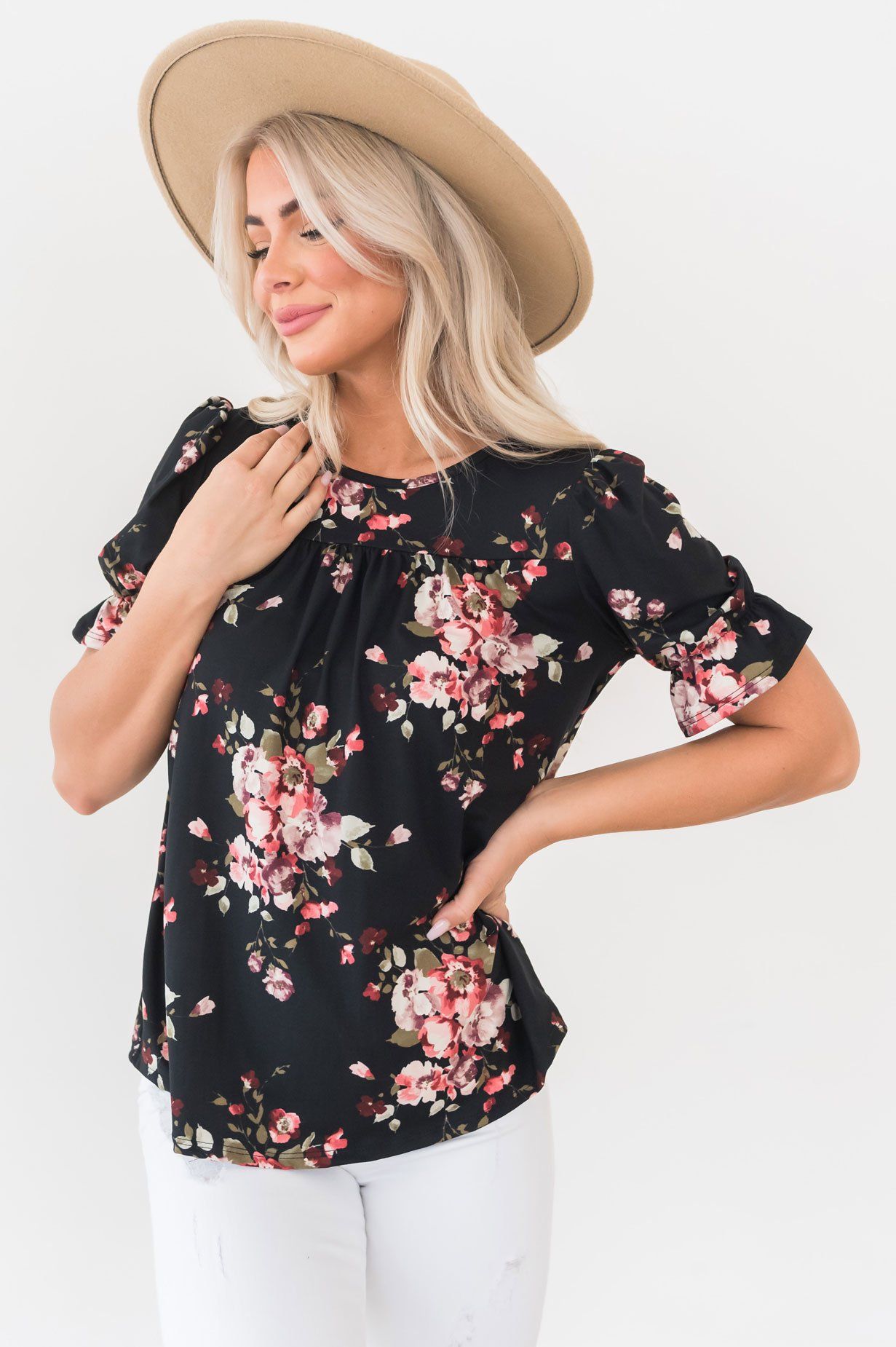 Believe in Forever Modest Blouse