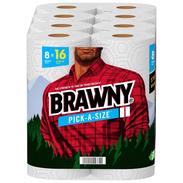 Brawny 8-Count Pick-A-Size Paper Towel