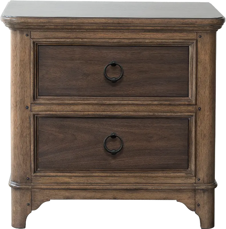 Hearthstone Walnut Brown Nightstand