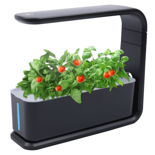 Hydroponics Growing System with 3 Pods Indoor Herb Garden Kit with 15W LED Light