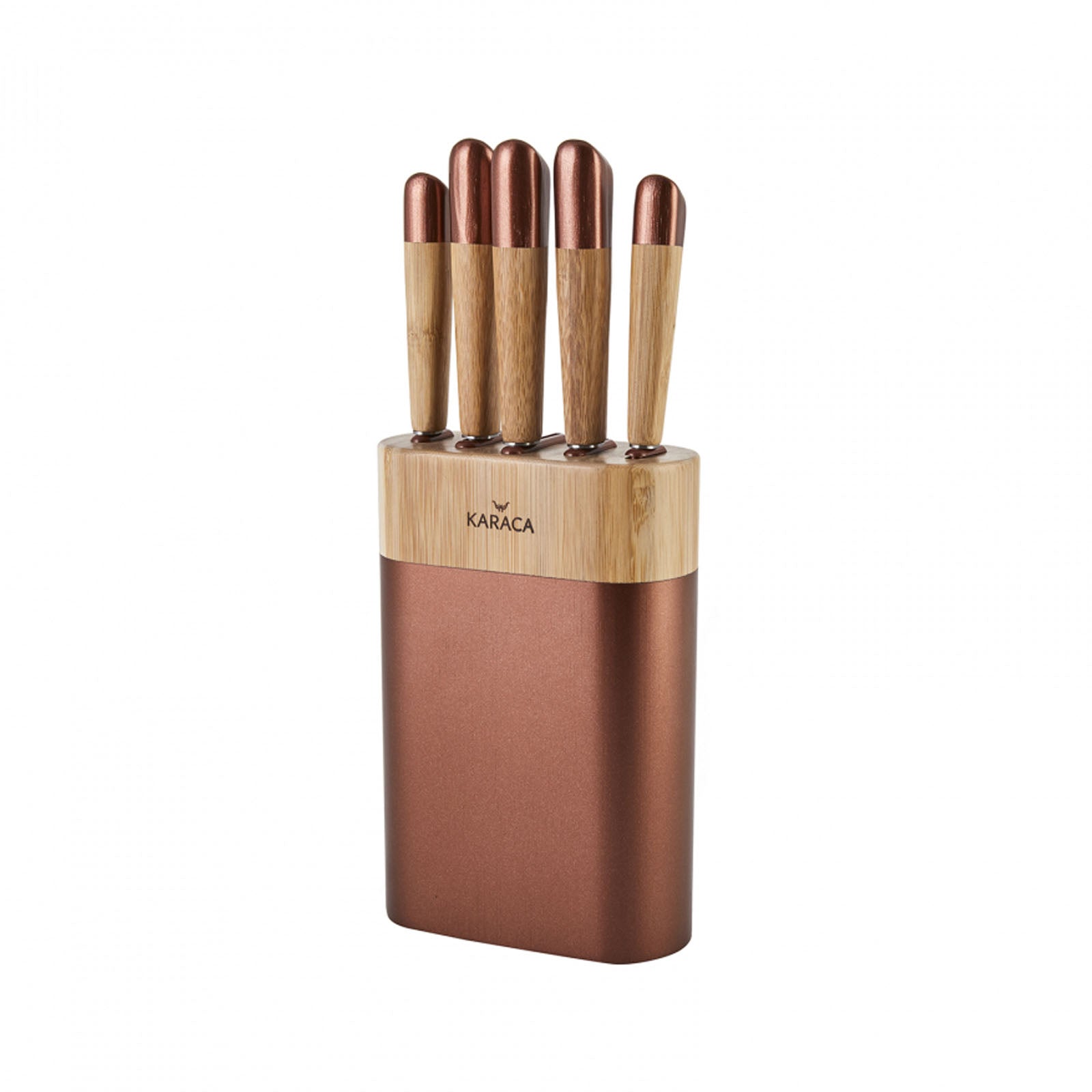 Karaca Maple Rosegold 6 Piece Knife Set 153.03.06.1454