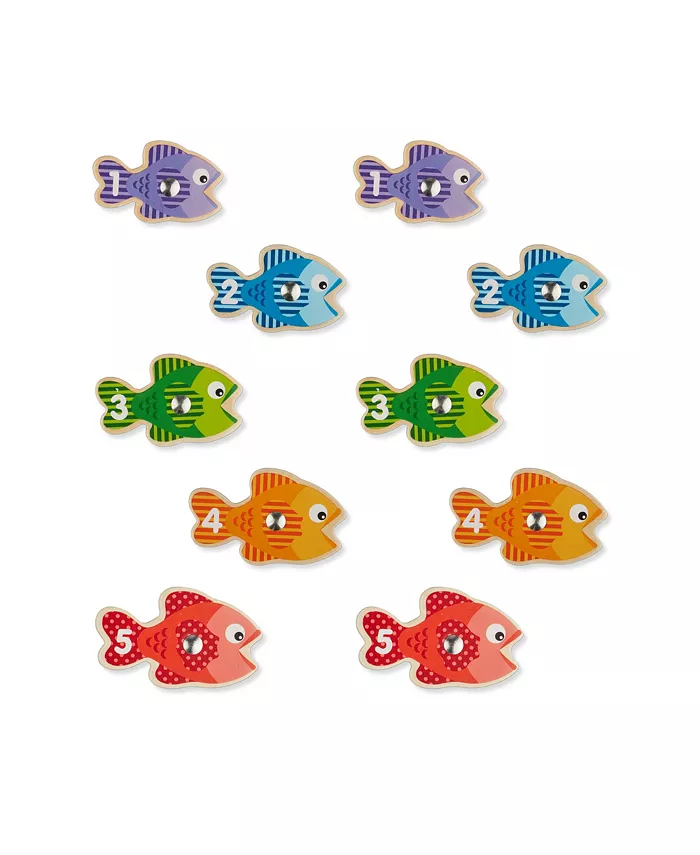 Melissa and Doug Kids Catch and Count Fishing Game