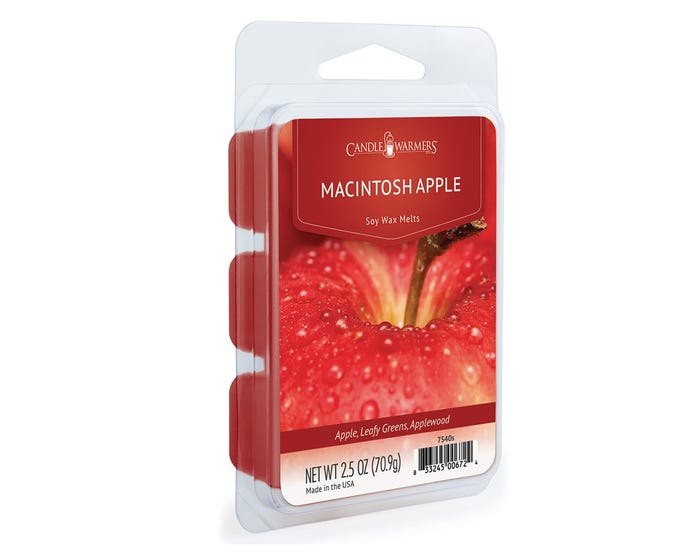 Candle Warmer Etc. Macintosh Apple Classic Wax Melt， 2.5 oz.- 7540s-RK